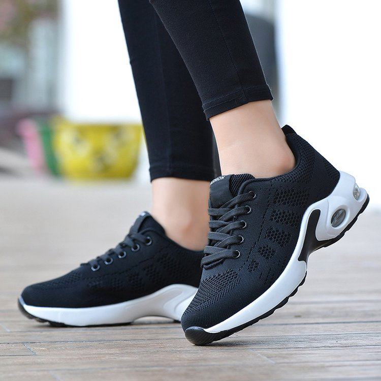 Women's Breathable Air Cushion Walking Sneakers