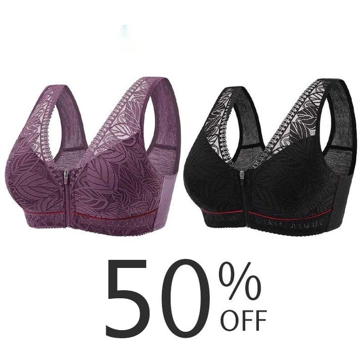 (Last Day Promotion 60% OFF) - Wireless Front Close Bras - Buy 3 FREE SHIPPING