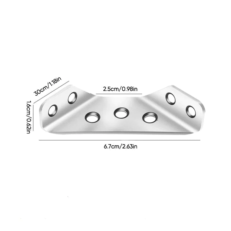 🧑‍🔧Universal Stainless Steel Furniture Corner Connector🛠