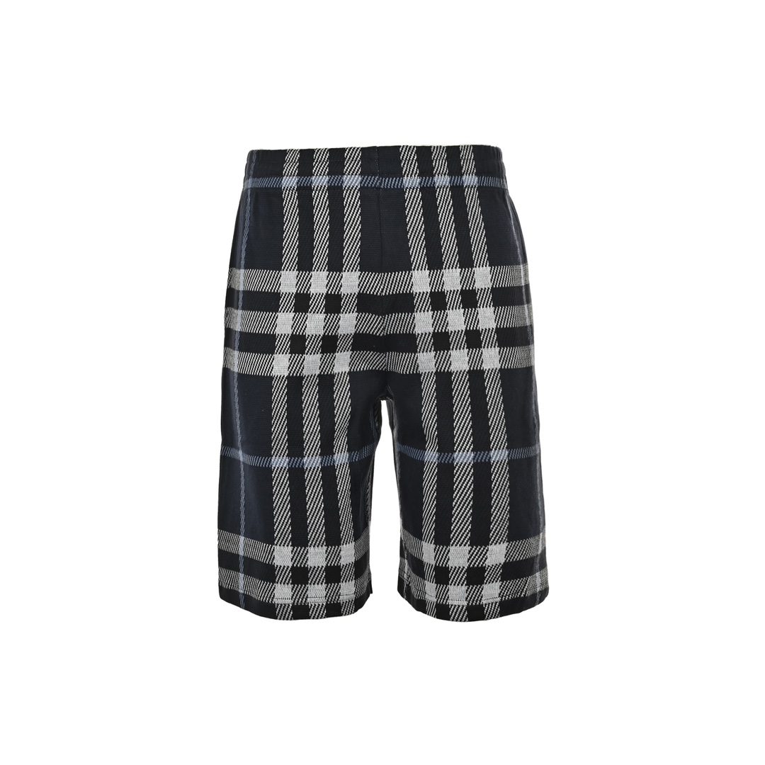 Burberry 24ss check knit shorts