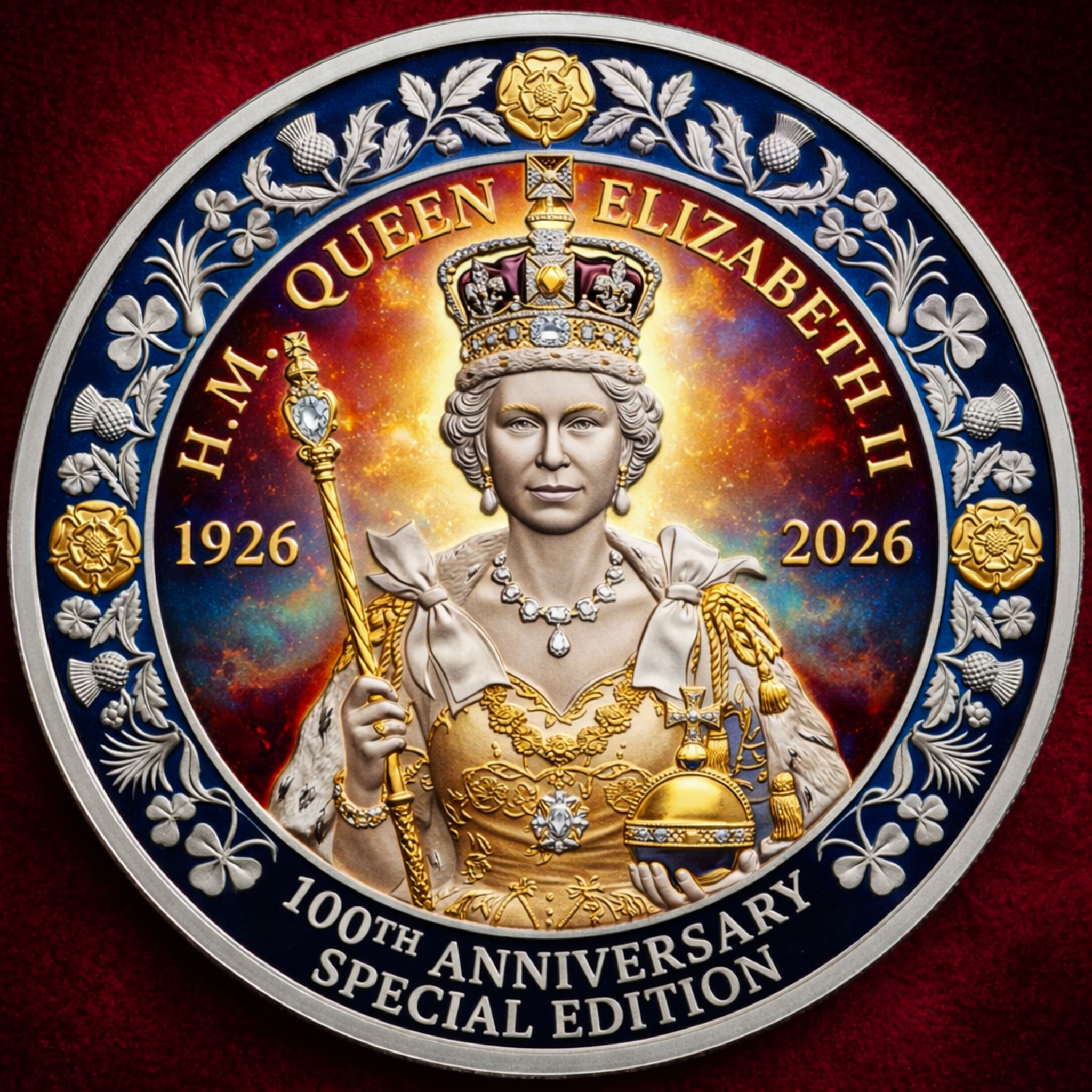 Queen Elizabeth II 100th Anniversary Coin