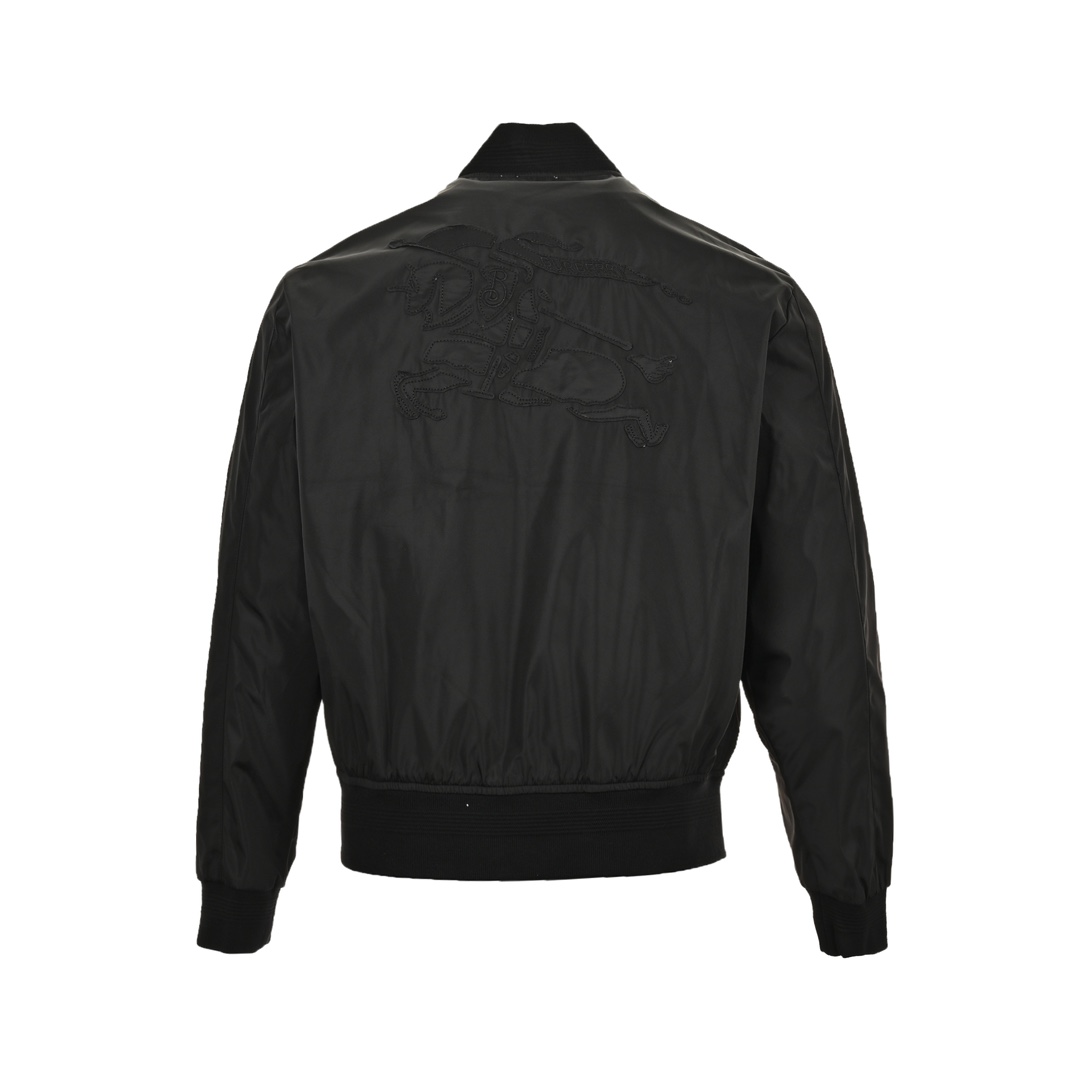 Burberry 24Fw embroidered lettering warhorse jacket