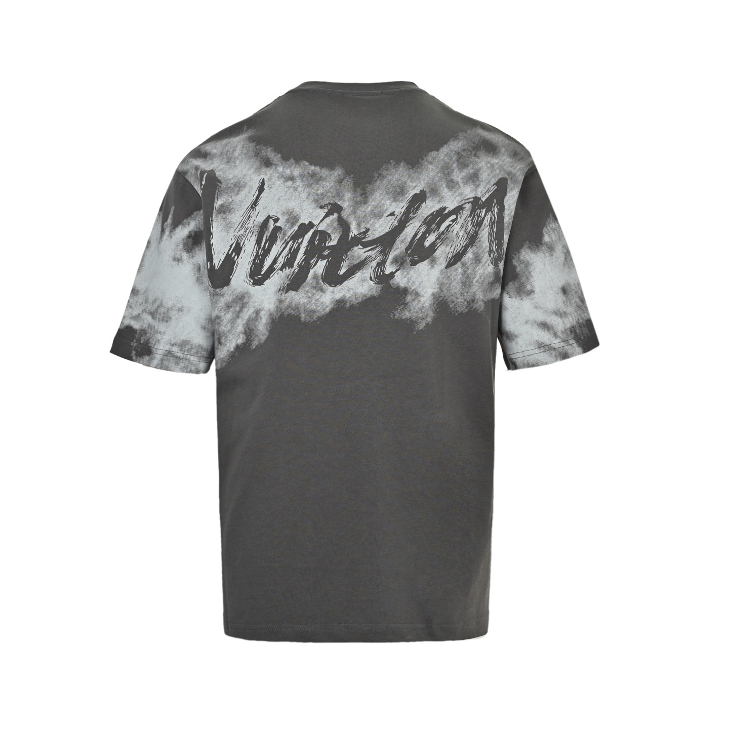 Louis Vuitton 25ss graffiti hand-painted letter rendering print short sleeve