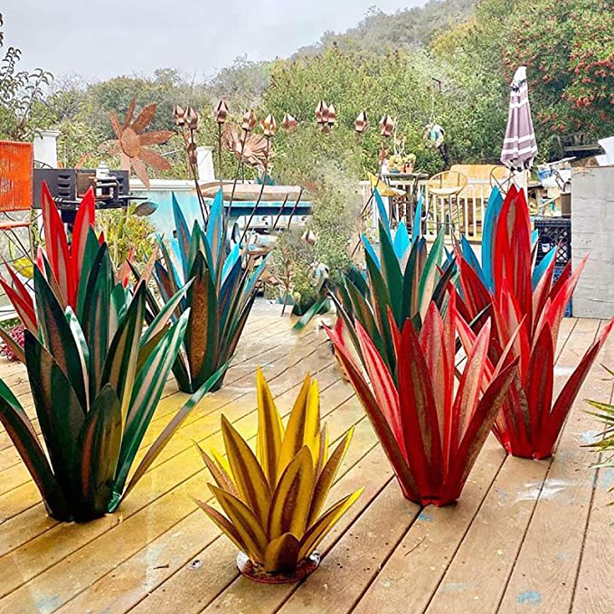 🔥Last Day Promotion-[SAVE 50% OFF]--Tequila Rustic Sculpture DIY Metal Agave Plant Home Decor--BUY 2 GET FREE SHIPPING NOW