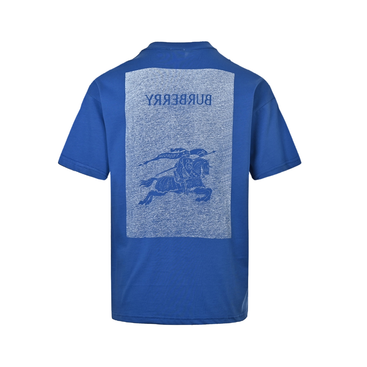Burberry Back Horse Digital Printing Short Sleeve