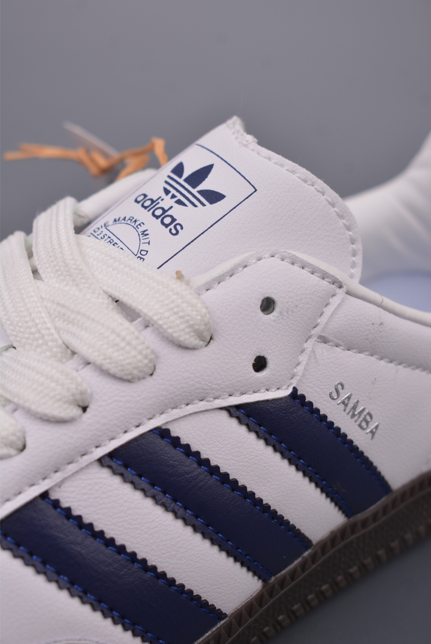 Adidas Originals Samba OG white gray blue  JH5688