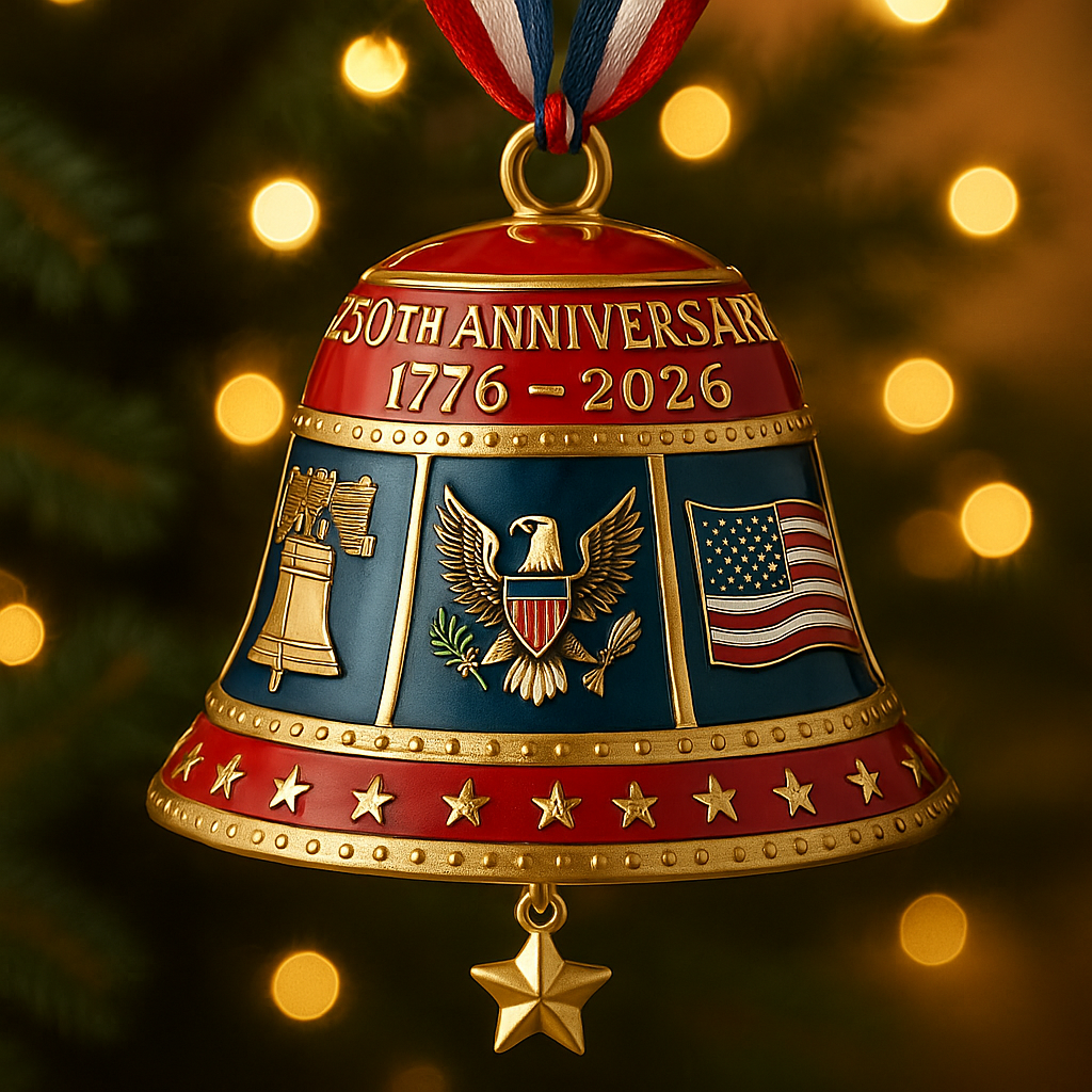 Liberty Bell 250th Anniversary Ornament