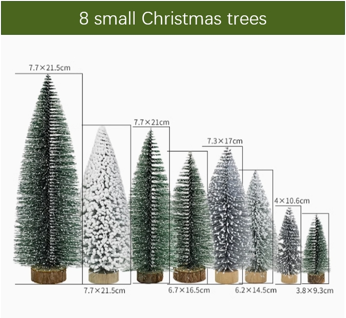 Christmas light up log cabin decoration Christmas tree micro landscape landscape town fireplace decoration scene layout