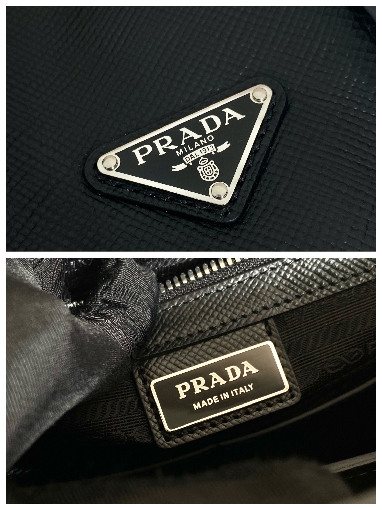 Prada Embroidered Web Tote Bag 2VG084