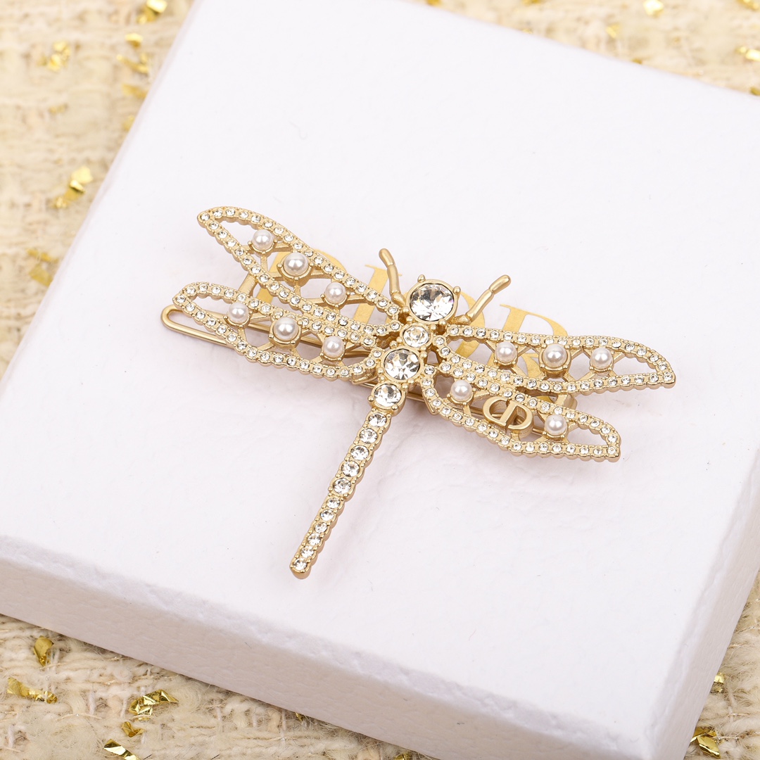 Dior Dragonfly Hair Clip