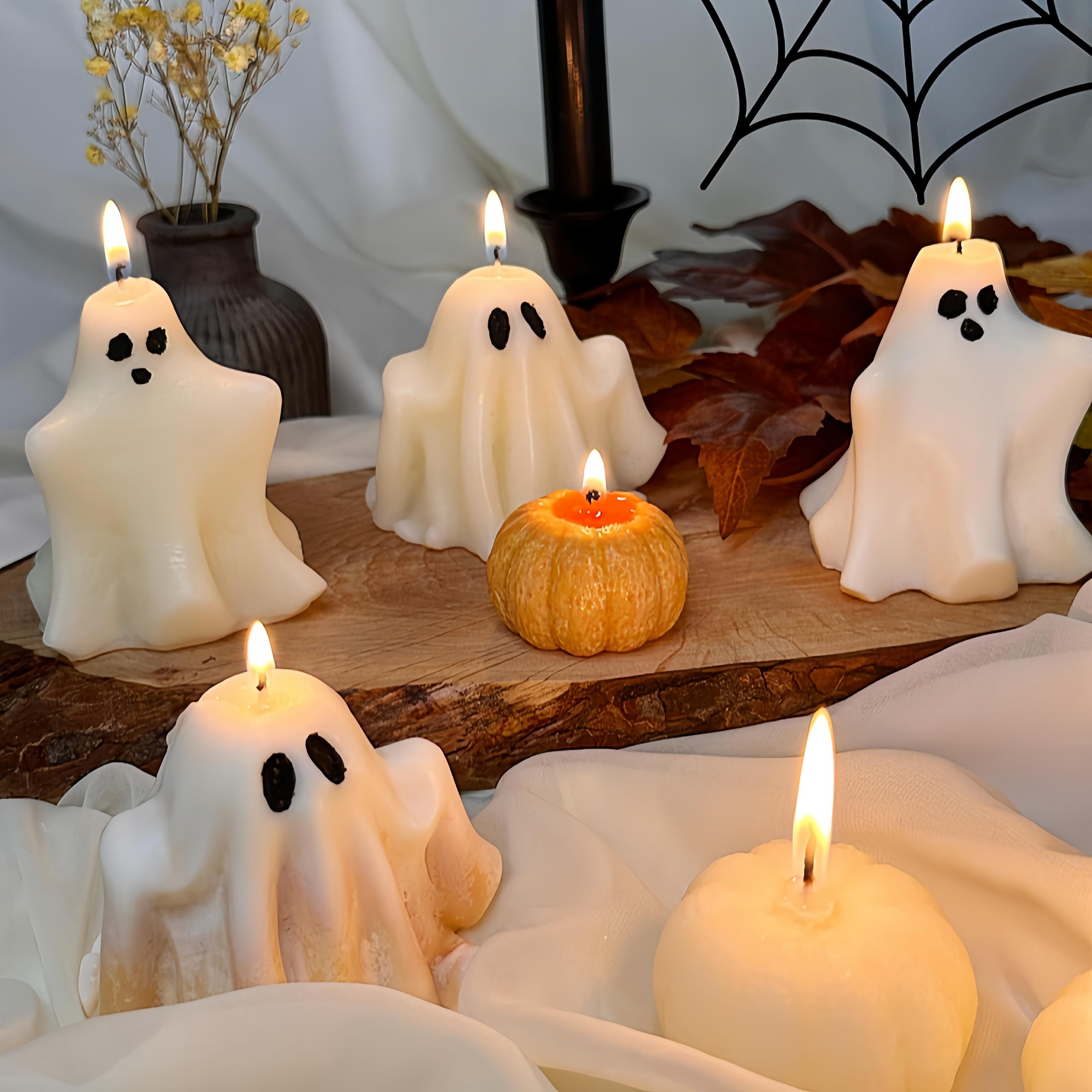Halloween Cute Ghost Candles