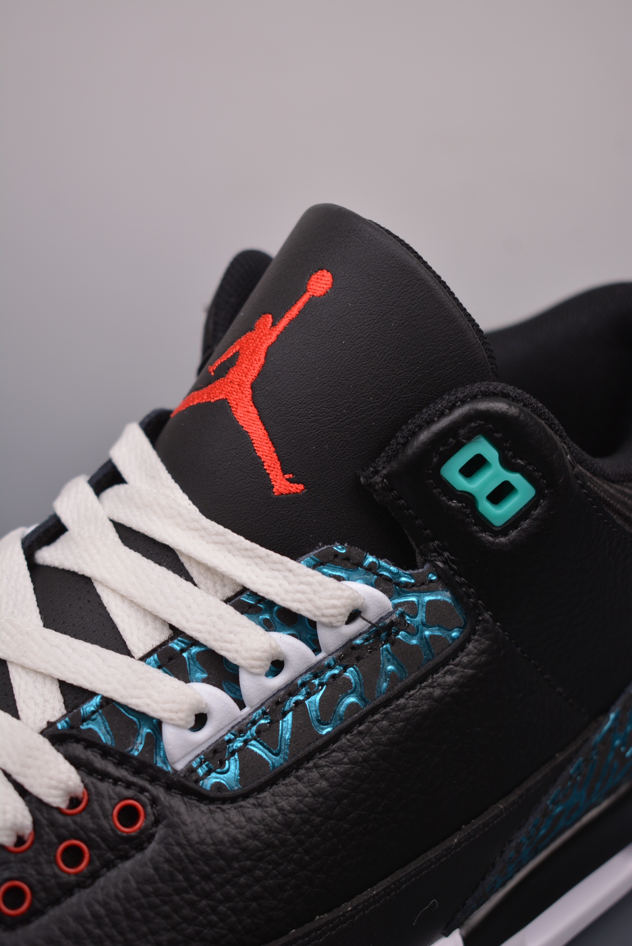 WMNS x Air Jordan 3 Black and Hyper Jade AJ3 FV5437-001