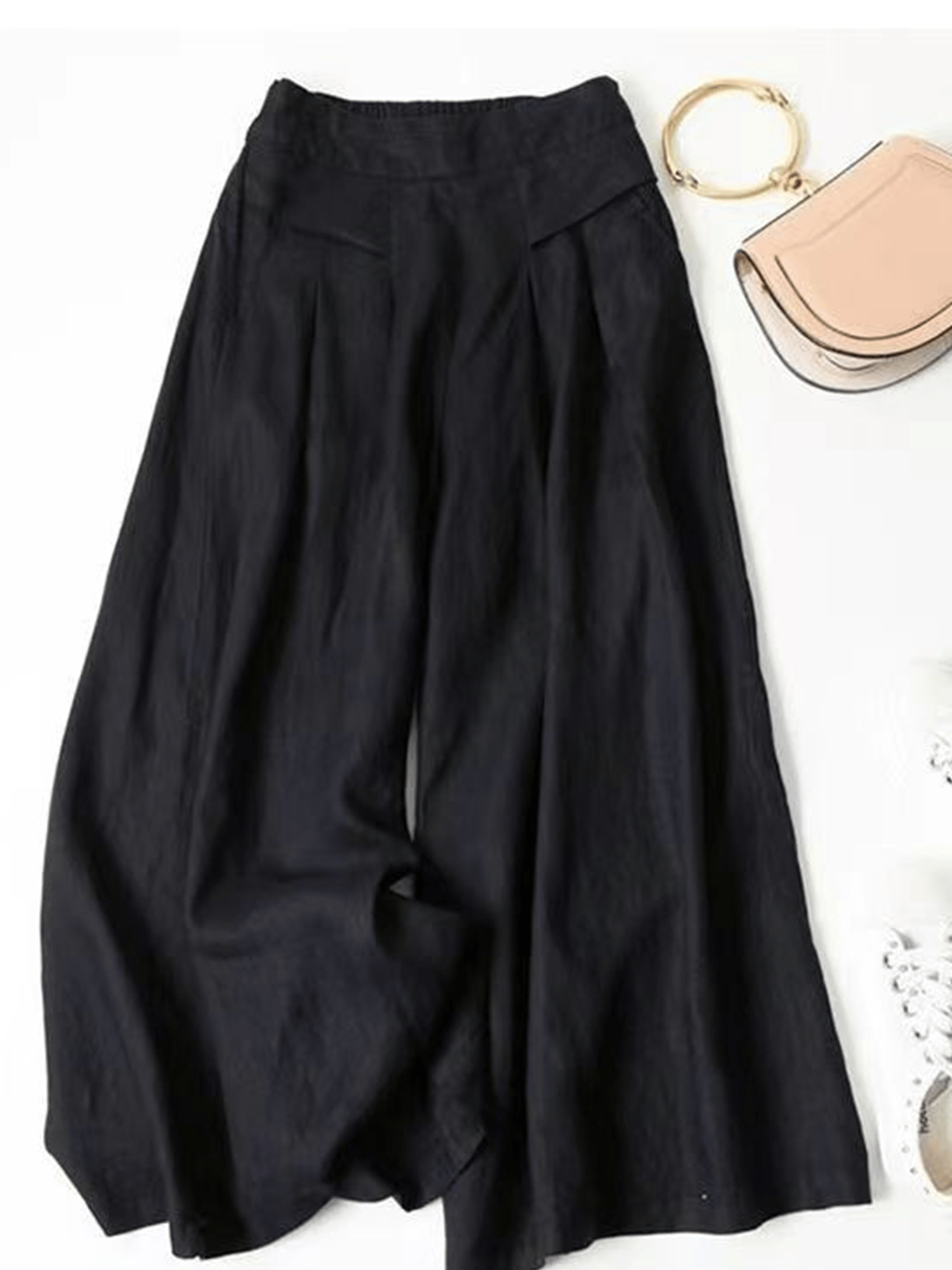 Women's Loose Cotton And Linen Casual Leggings
