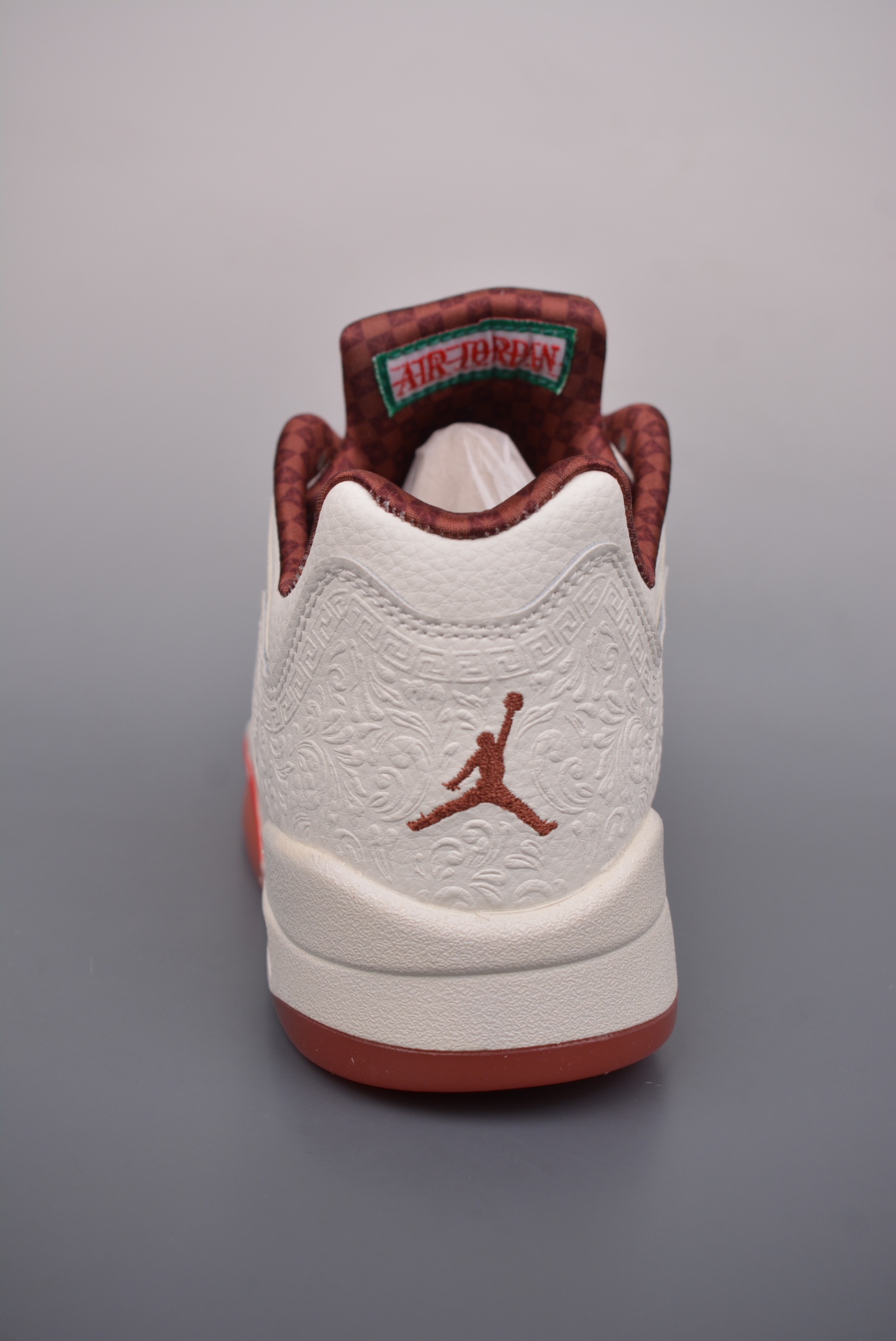 Nike Air Jordan Retro 5 Low El Grito Beige Green Red HF8833-100