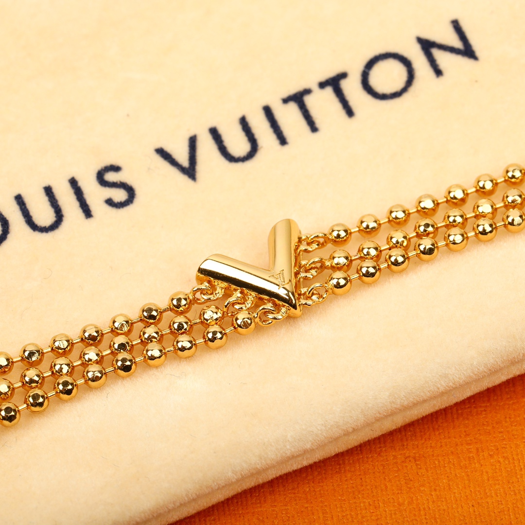 Louis Vuitton Triple Bead Bracelet