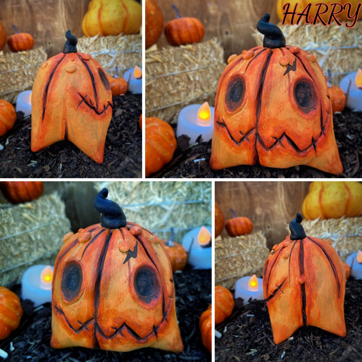 💥Daily Sales of 1000+🔥Puppy Pumpkin 🎃 Sculpture