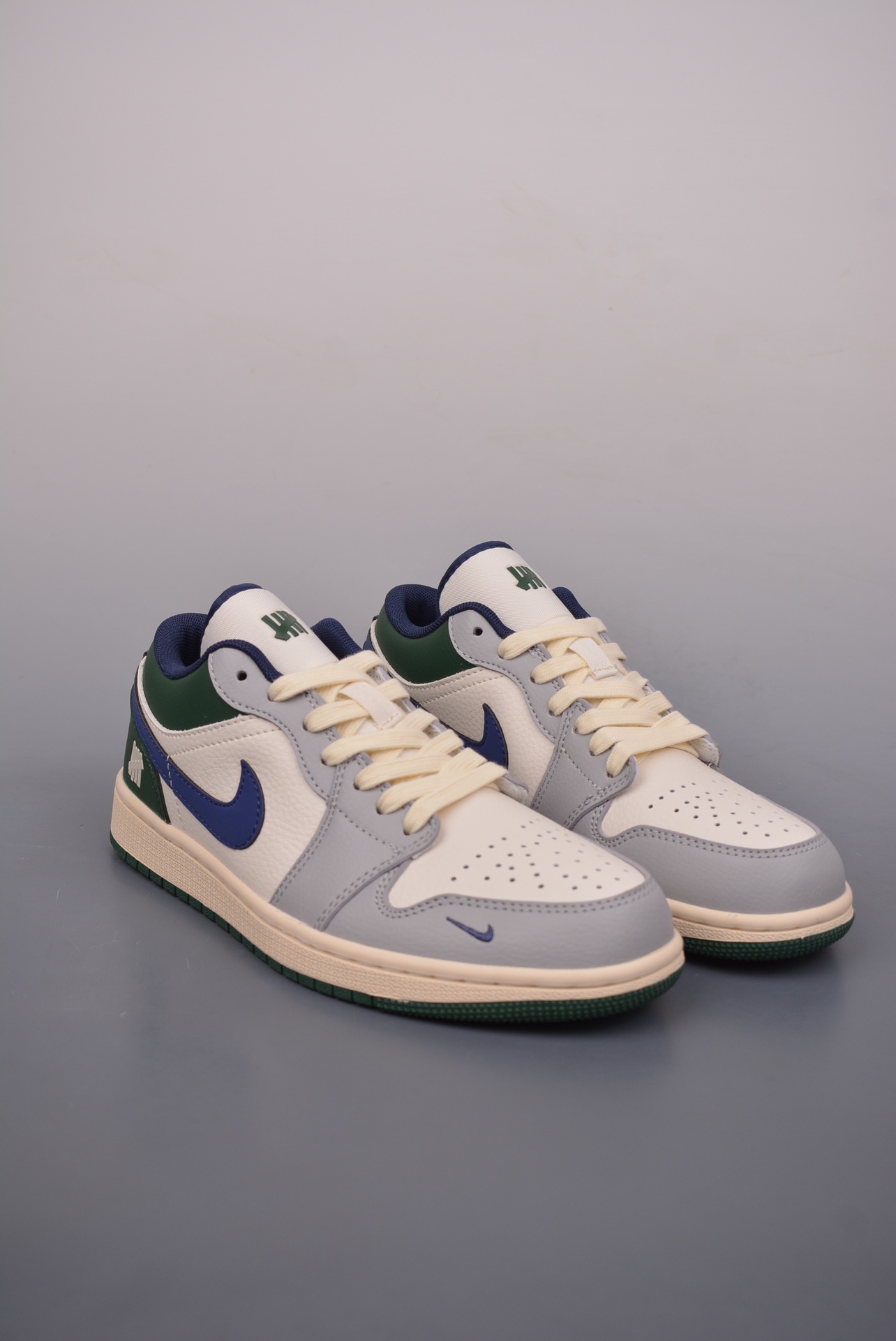 Air Jordan 1 Low OG Grey, White, Blue and Green SJ9950-043