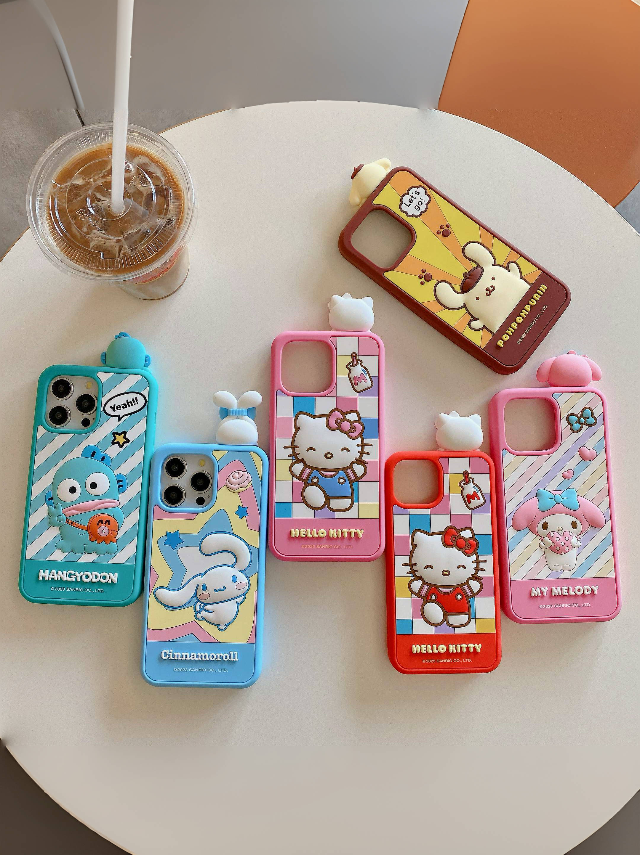Sanrio Silicone Cute Kawaii Phone Case