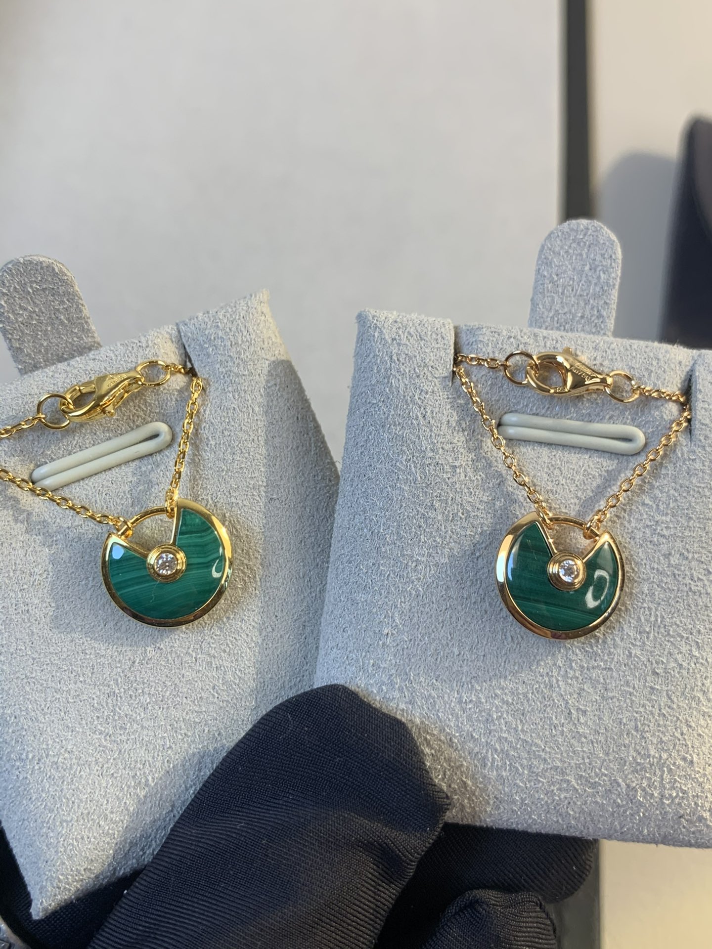 Cartier Malachite Necklace