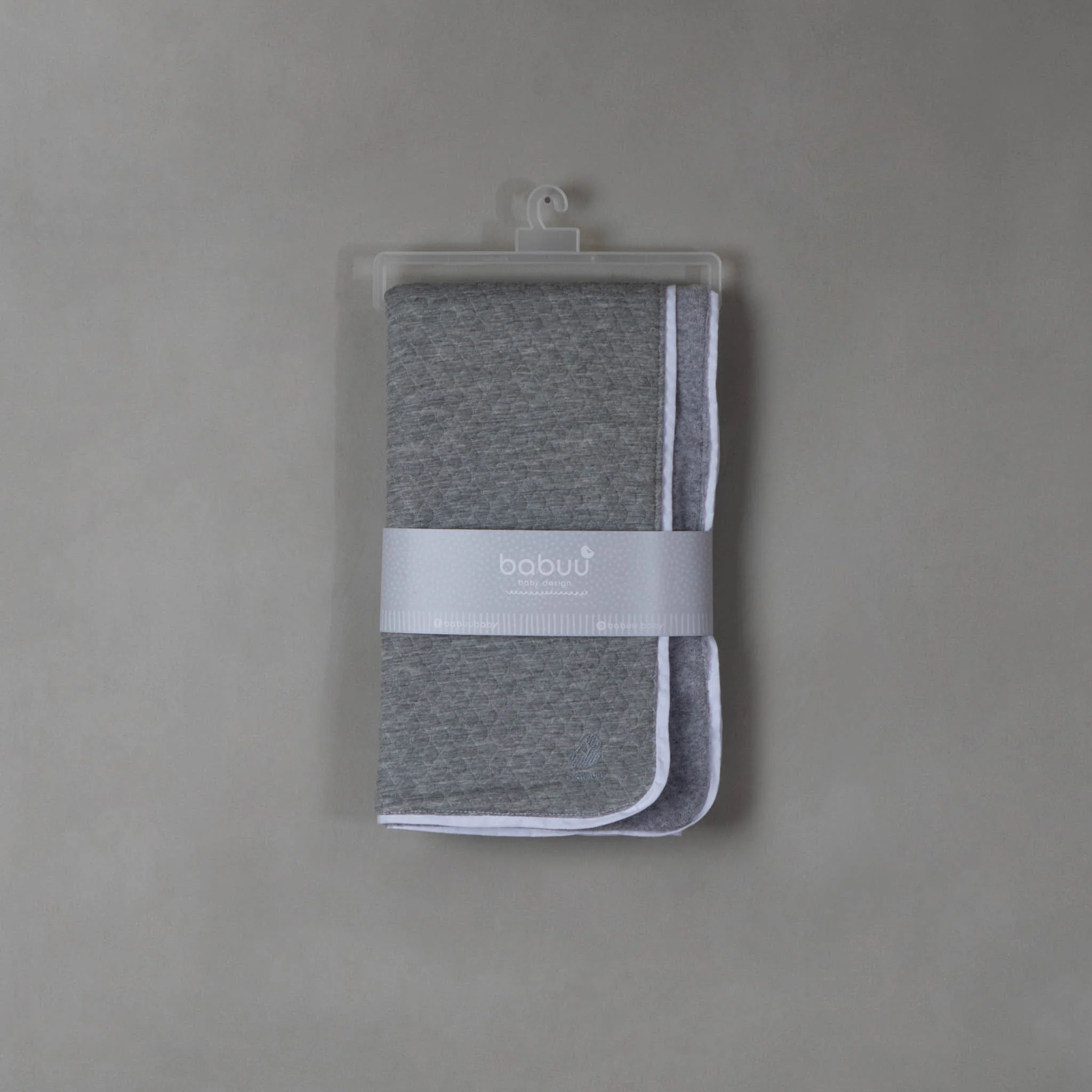 Cobija para bebé Burbuja Gris