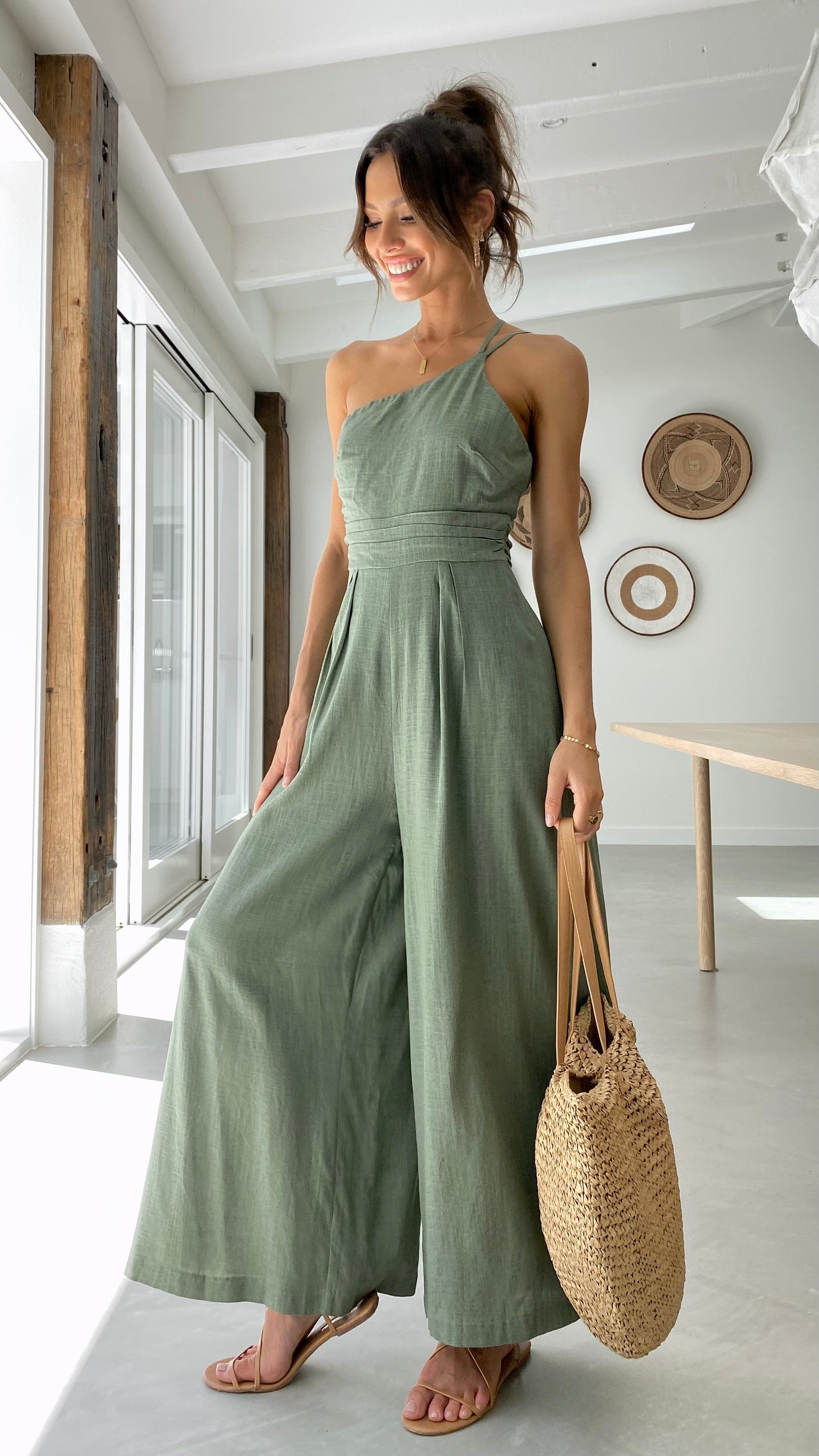 Samaya Jumpsuit - Khaki