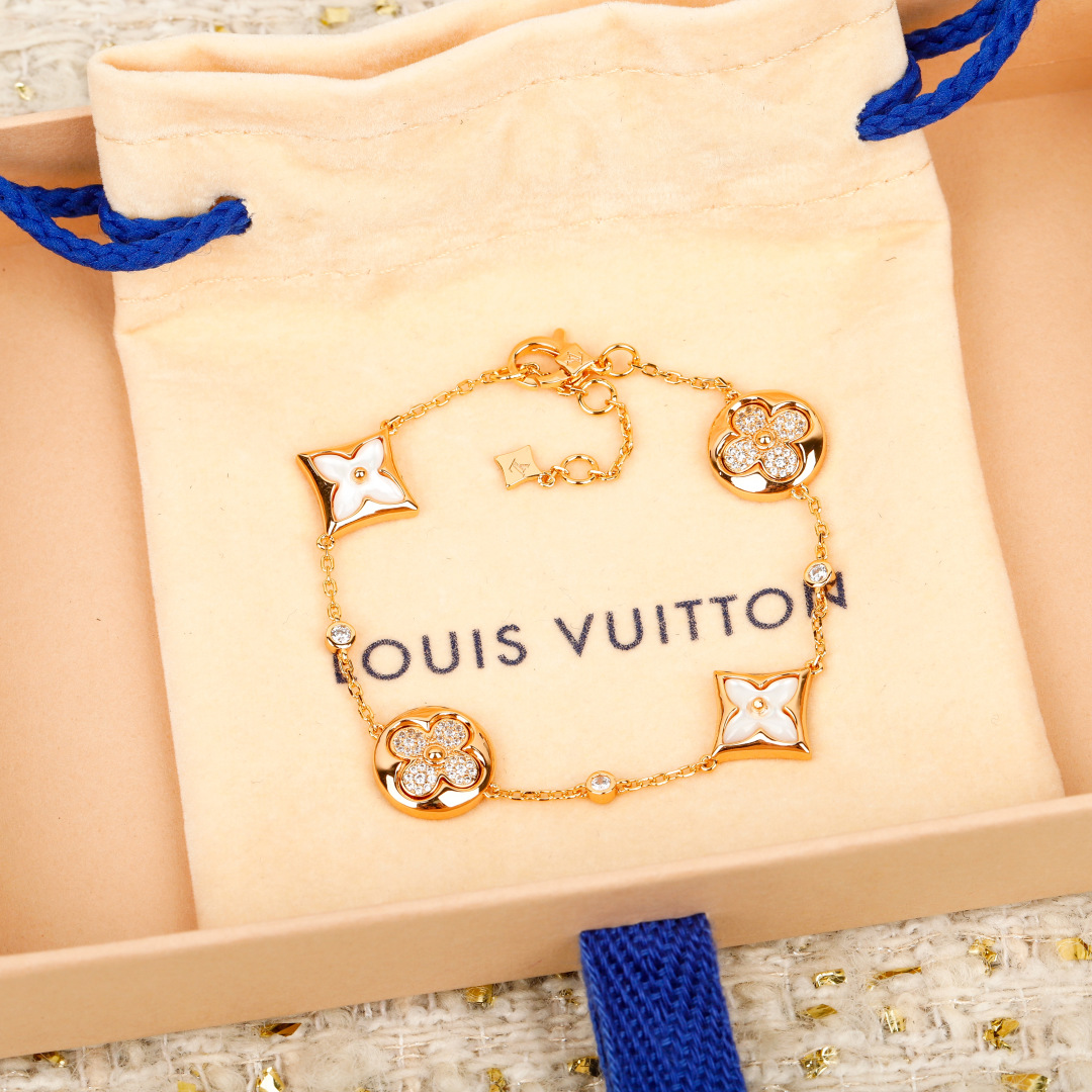 Louis Vuitton Color Blossom Star and Sun BB Multi-Motif Bracelet
