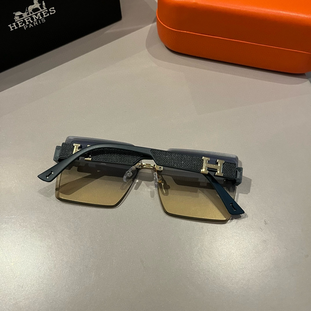 Hermes rimless sunglasses