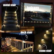 Solar Deck Lights, Automatically ON/OFF💡