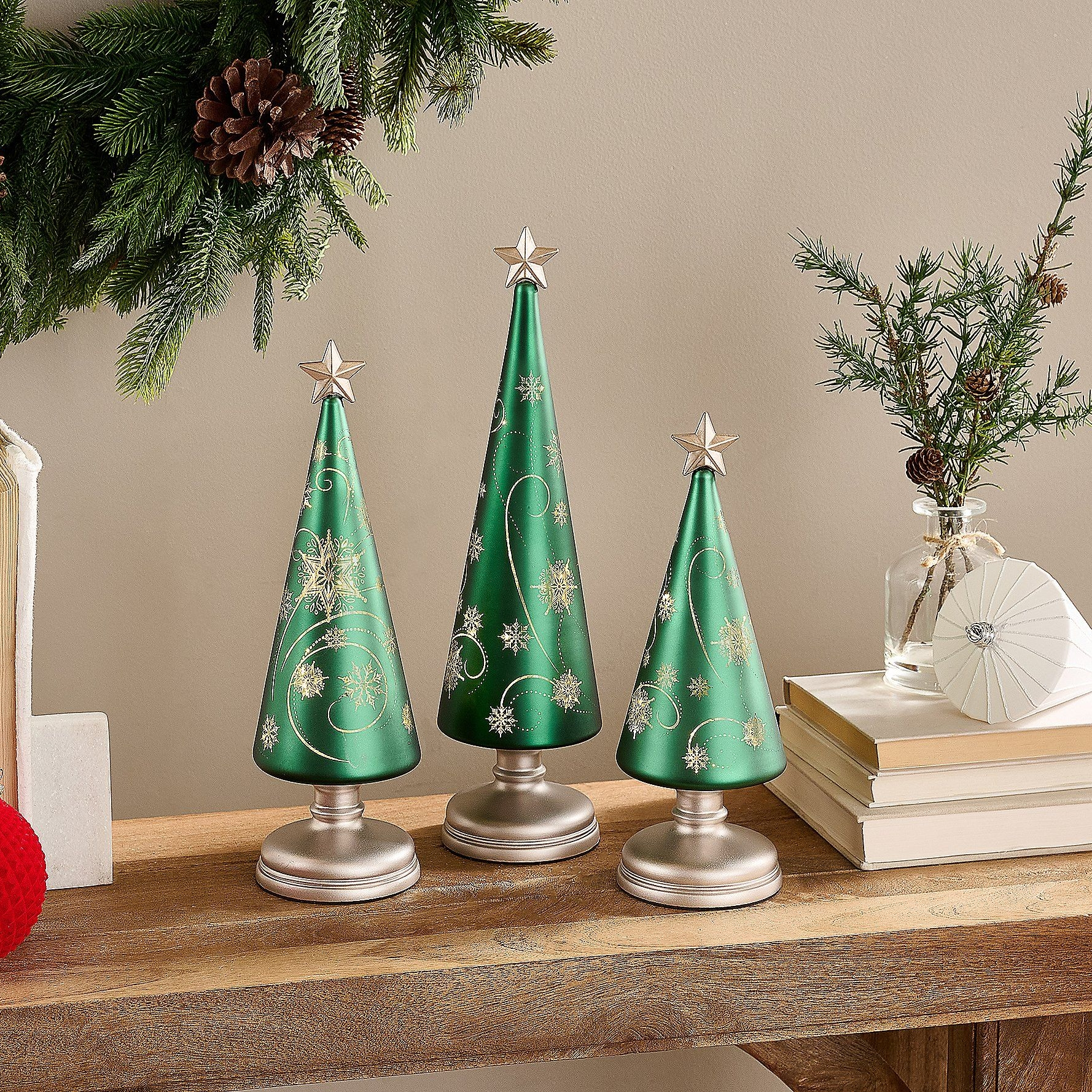 🔥LAST DAY 50% OFF🔥Illuminated Swirling Snow Trees