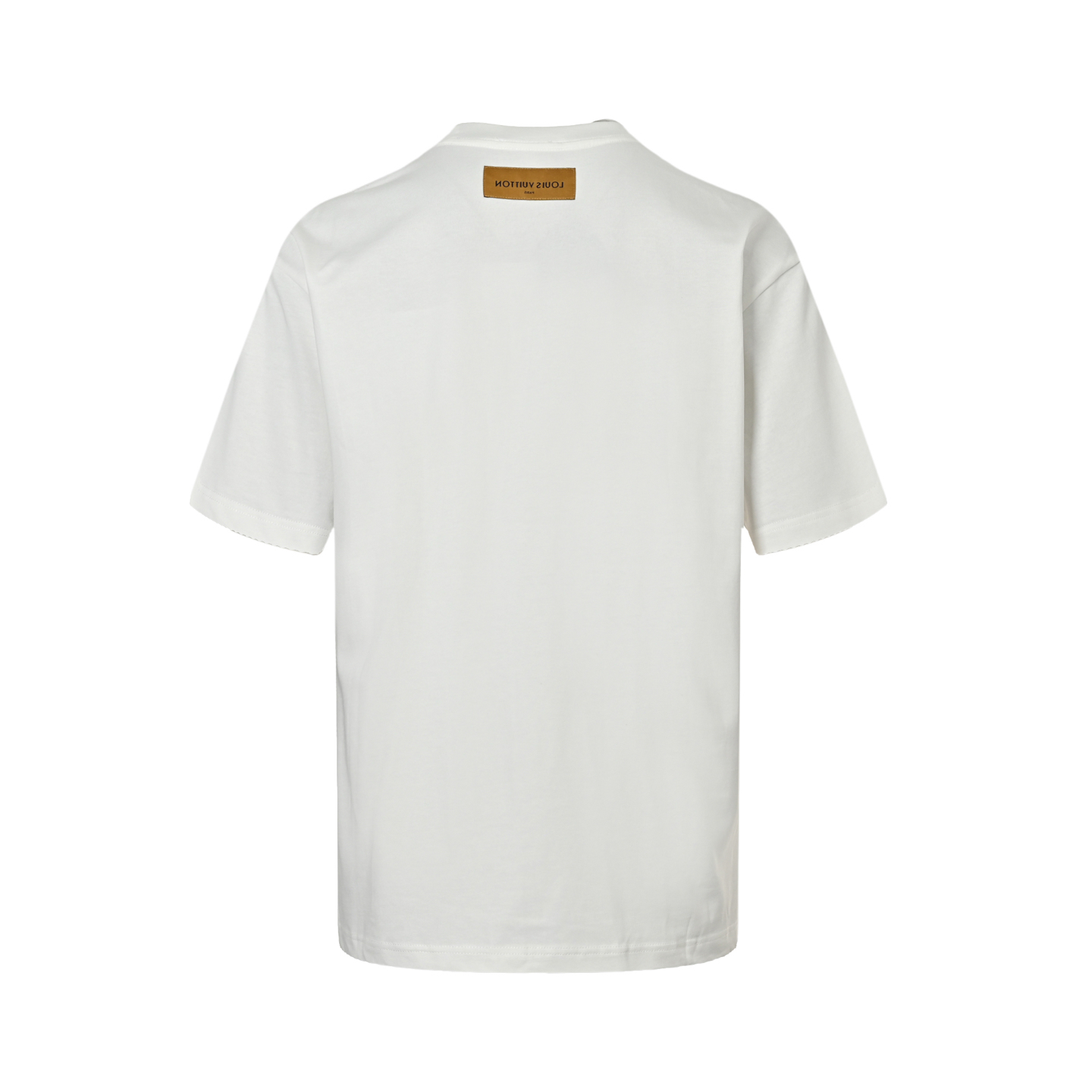Louis Vuitton 25ss chest embroidered lettering short sleeve
