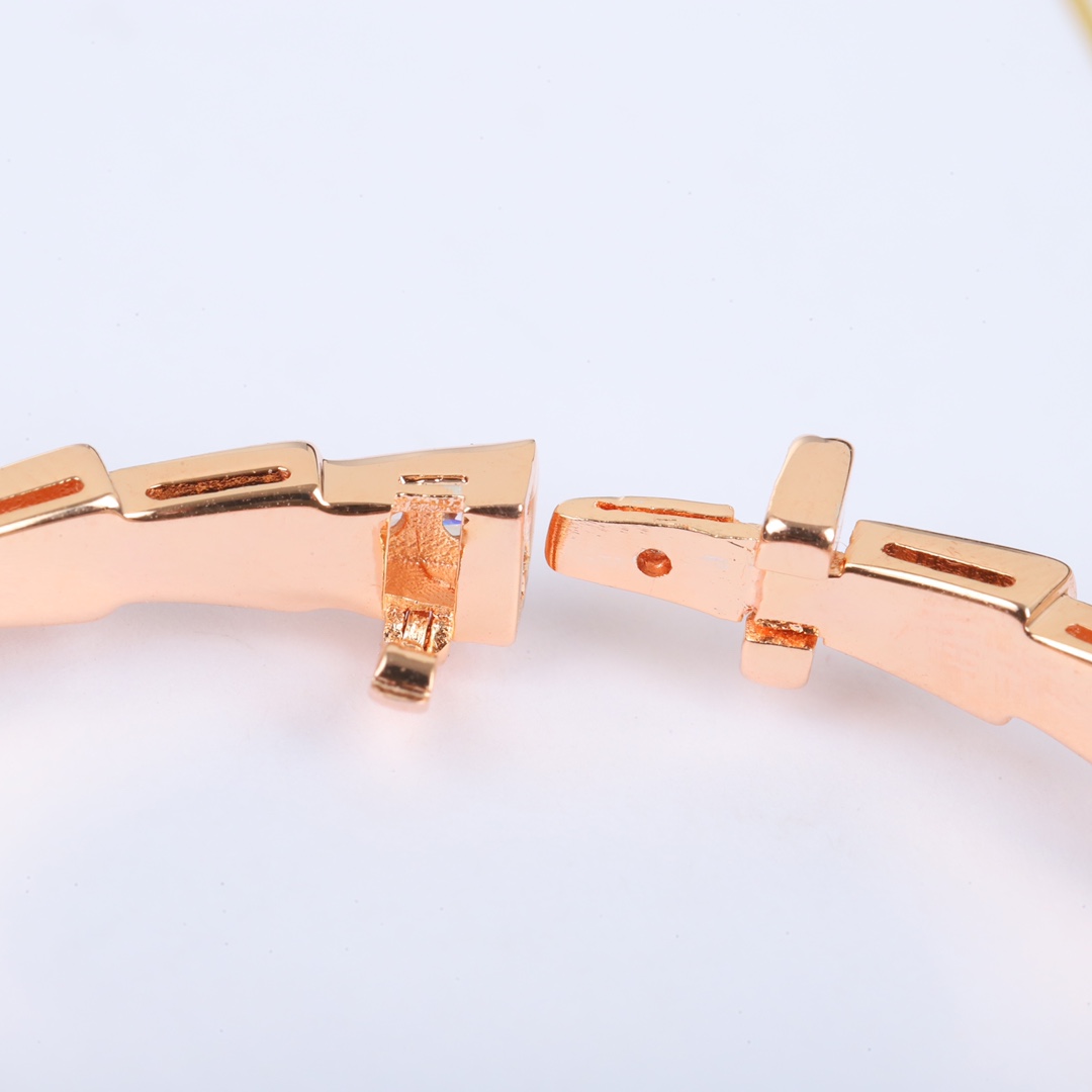 Bulgari Serpenti Viper mother-of-pearl bracelet