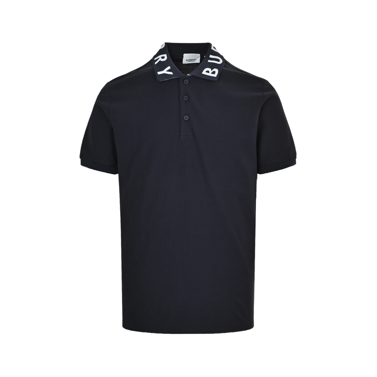 Burberry Letter Collar Polo Short Sleeve