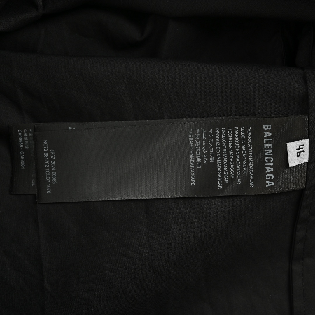 Balenciaga 24ss all-over lettering shirt