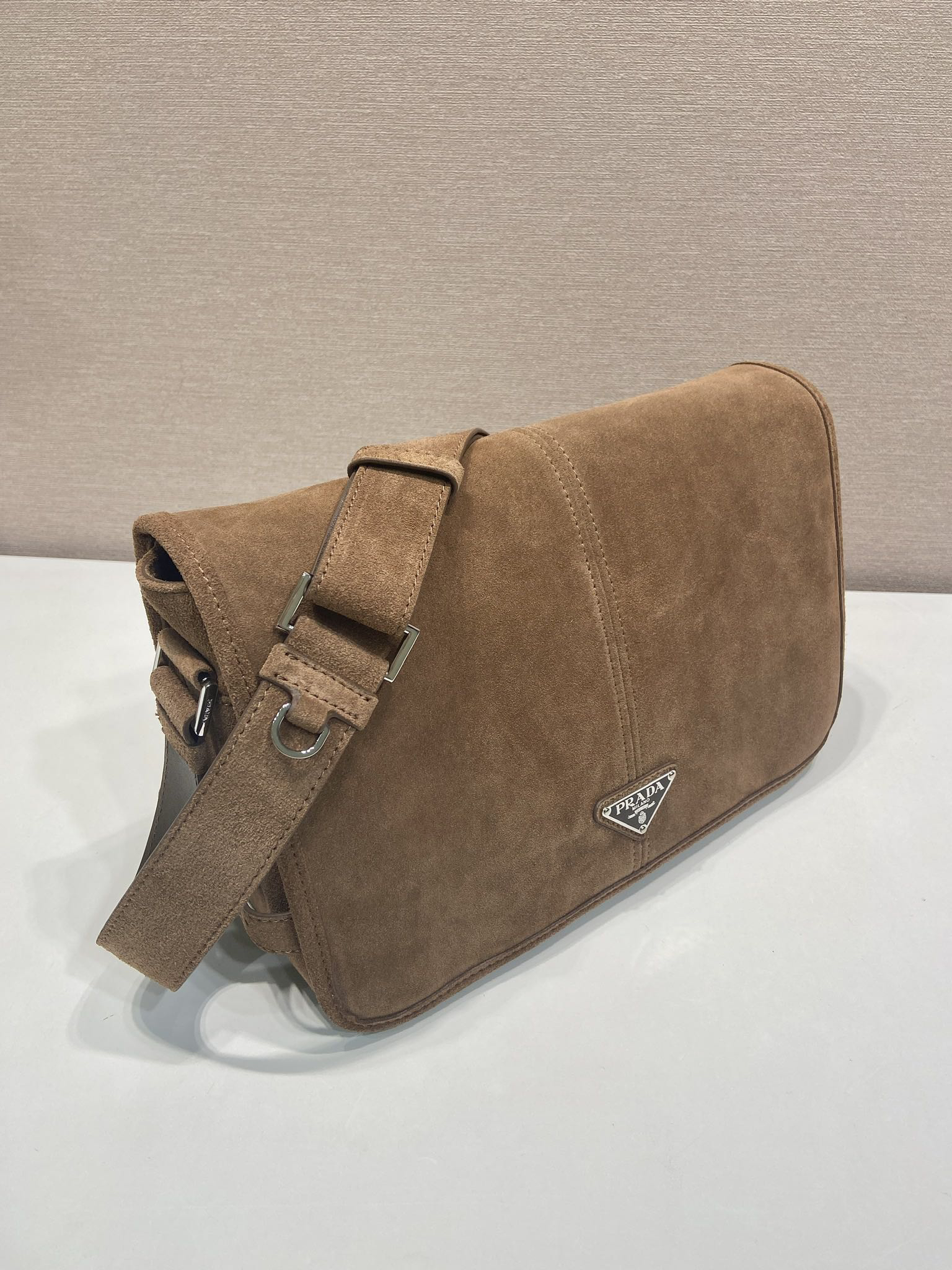 Prada New Suede Messenger Bag 2VD073