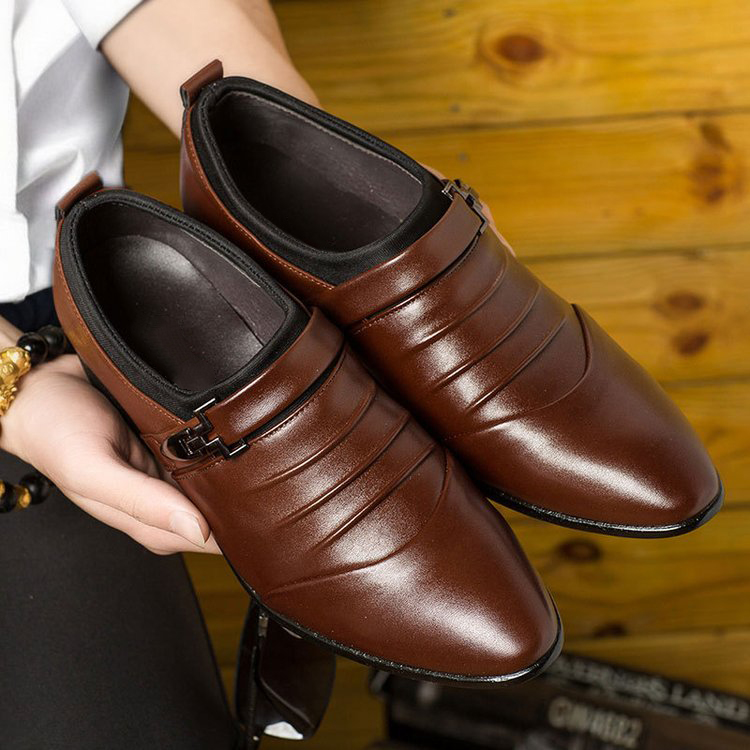 Men's Business Breathable Leather Shoes (Free Shipping)