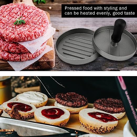 (🔥Last Day Promotion-SAVE 50% OFF)🍔Manual Meat Press For Hamburger Patties-BUY 2 GET 10% OFF & FREE SHIPPING！