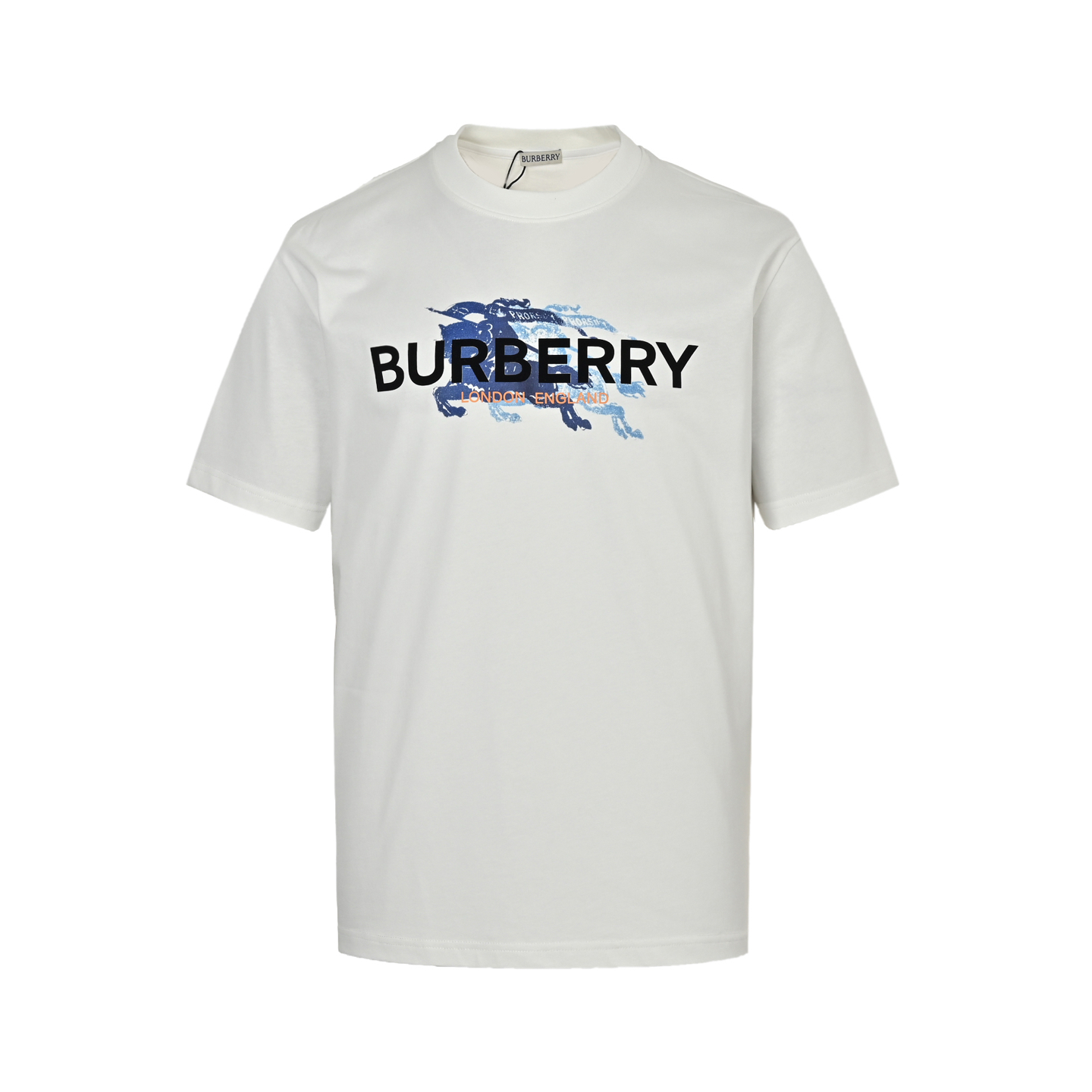 Burberry 25ss Phantom Charger Letter Printed Short Sleeve