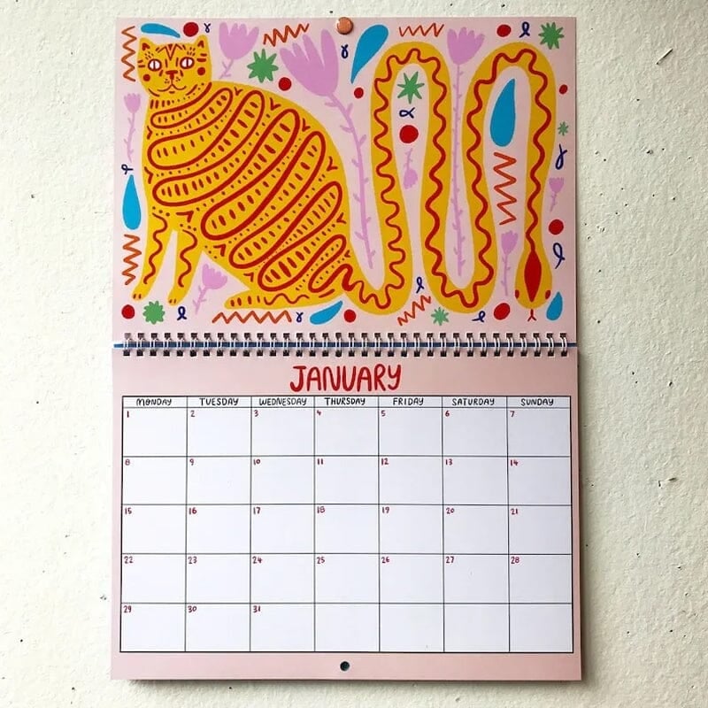 🔥49% OFF - 2024 Kitty Calendar😻