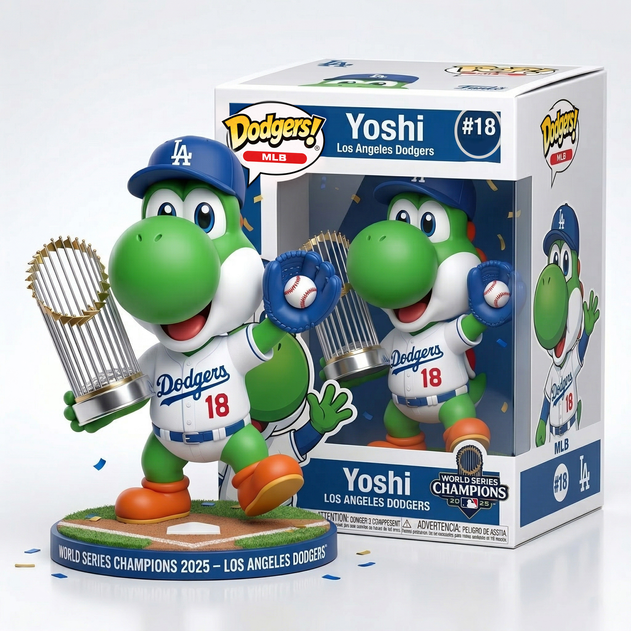 Yoshi Dodgers Championship POP!