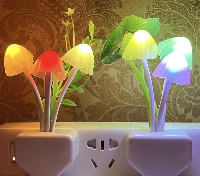 💡🍄Mushroom Color Night Light