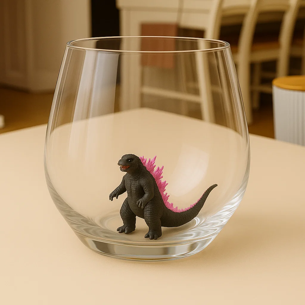 This King of Beasts Glass