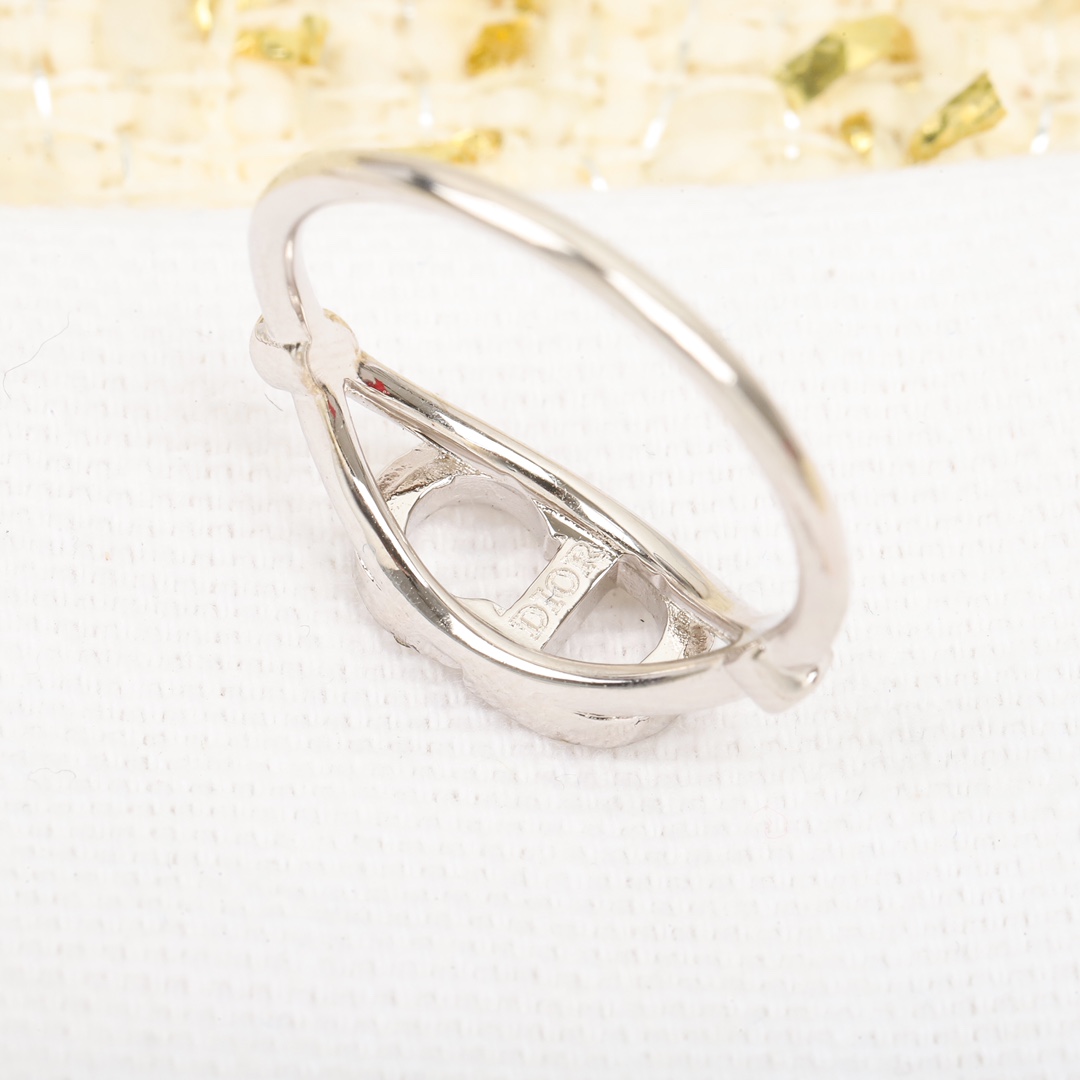 Dior Alphabet Full Diamond Ring