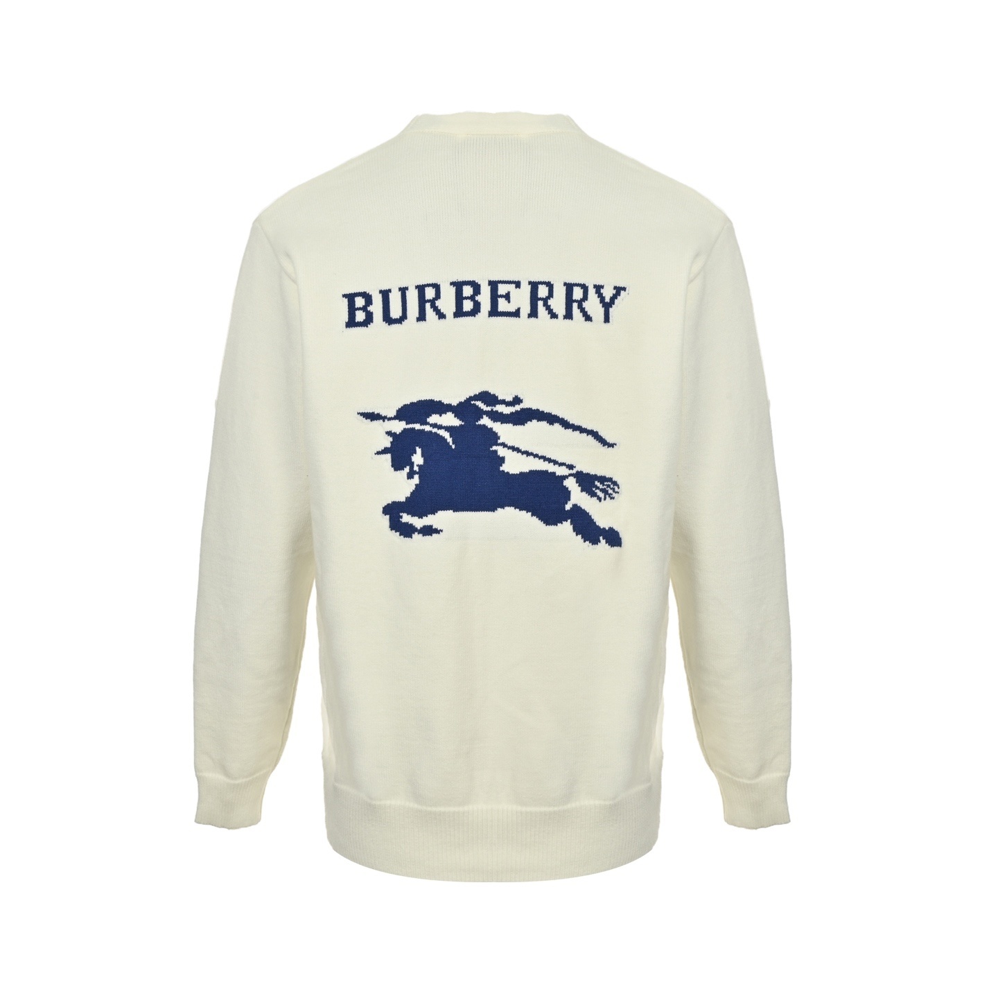 Burberry 25Fw Warhorse Jacquard Cardigan Sweater