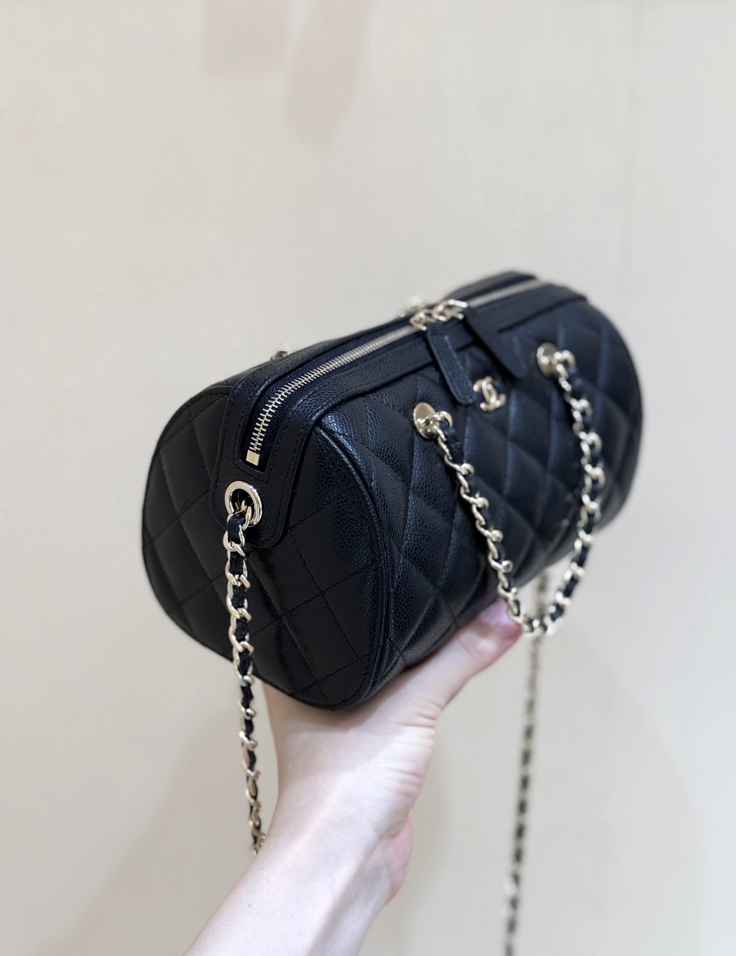 Chanel 25P Spring/Summer Preview Collection mini bowling bag AP4474