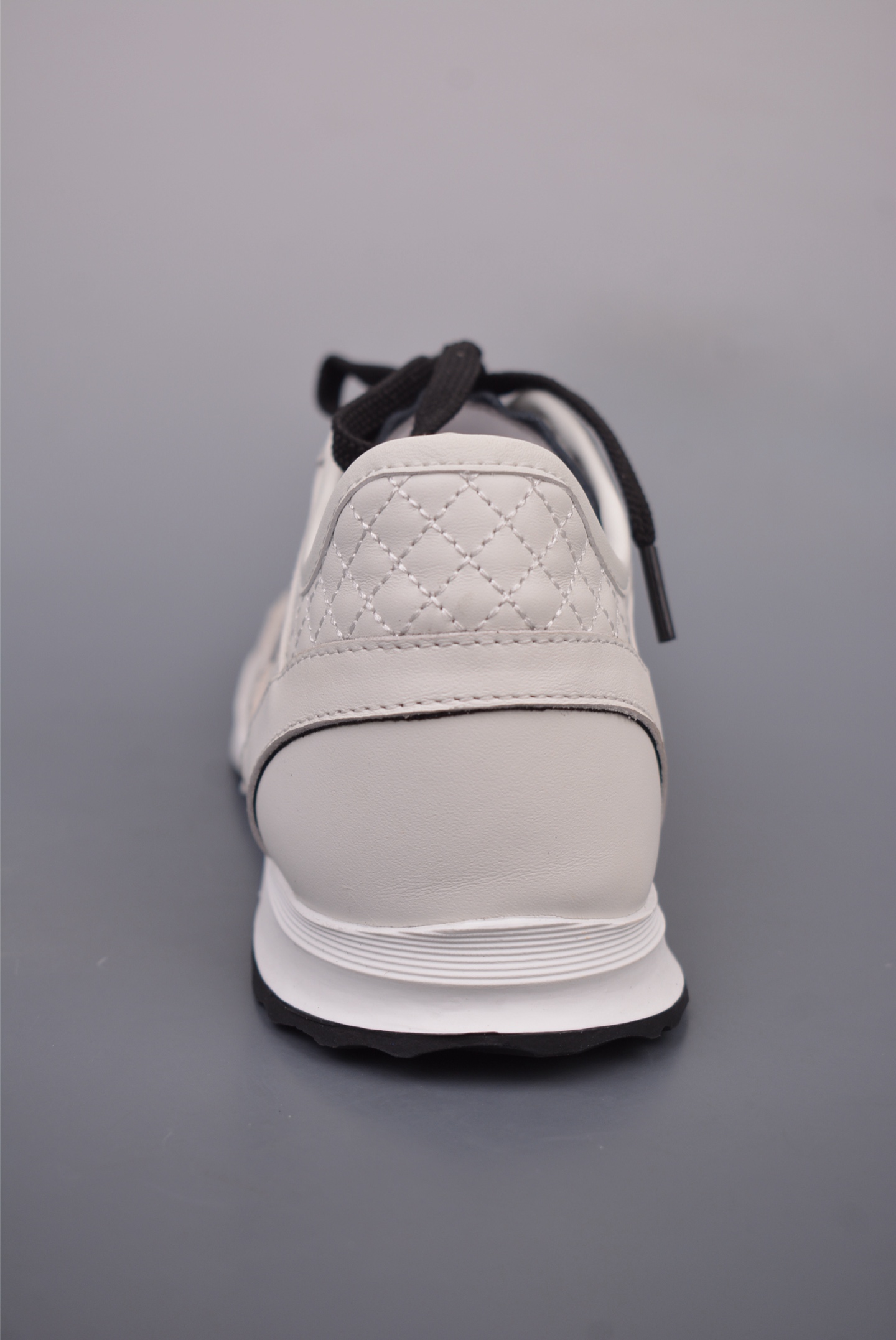 Chanel Calfskin Trainers Sneaker White Beige