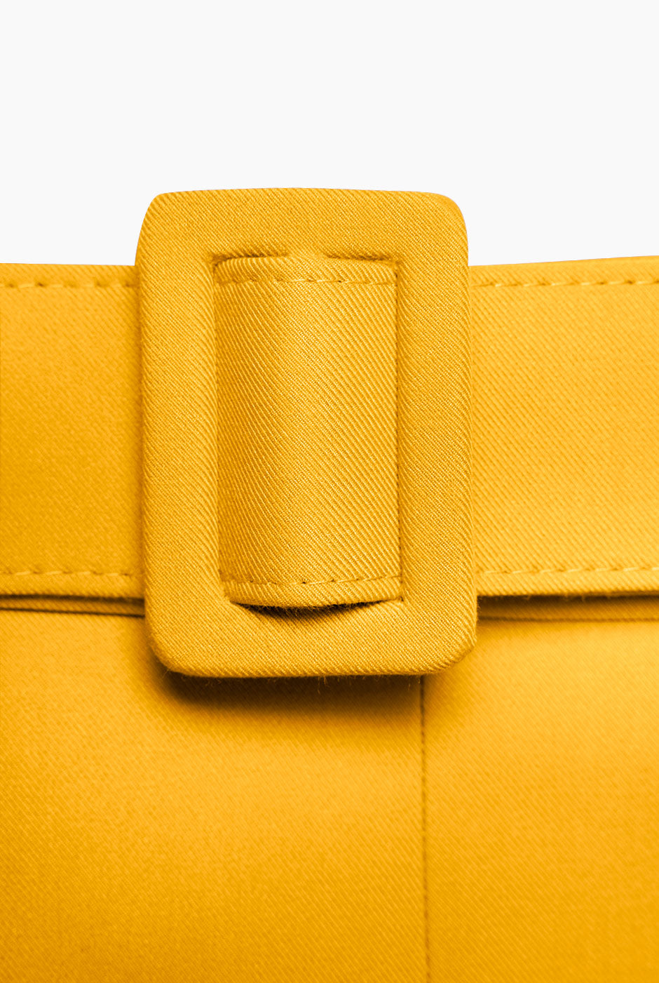 Pantalon sastreado en tono naranja