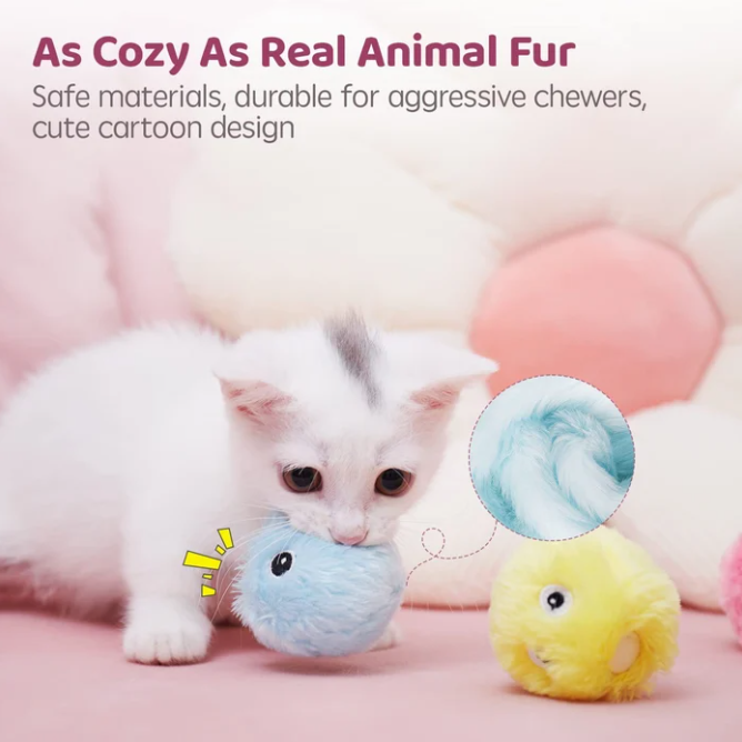 🔥 Last Day Promotion[50% OFF]-Cat Toys Interactive Ball-BUY 2 GET 1 FREE NOW