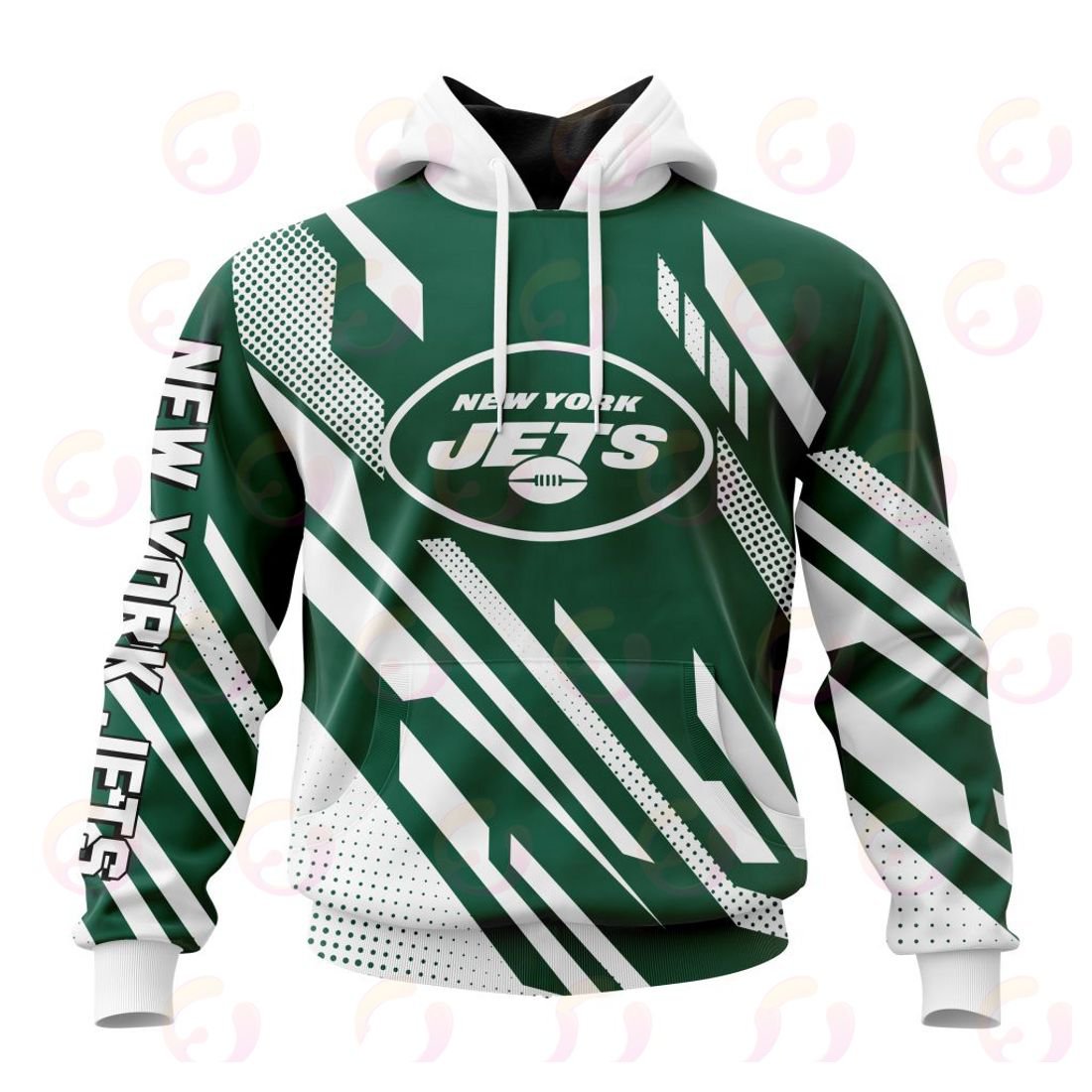 NEW YORK JETS 3D HOODIE SPECIAL MOTOCROSS CONCEPT