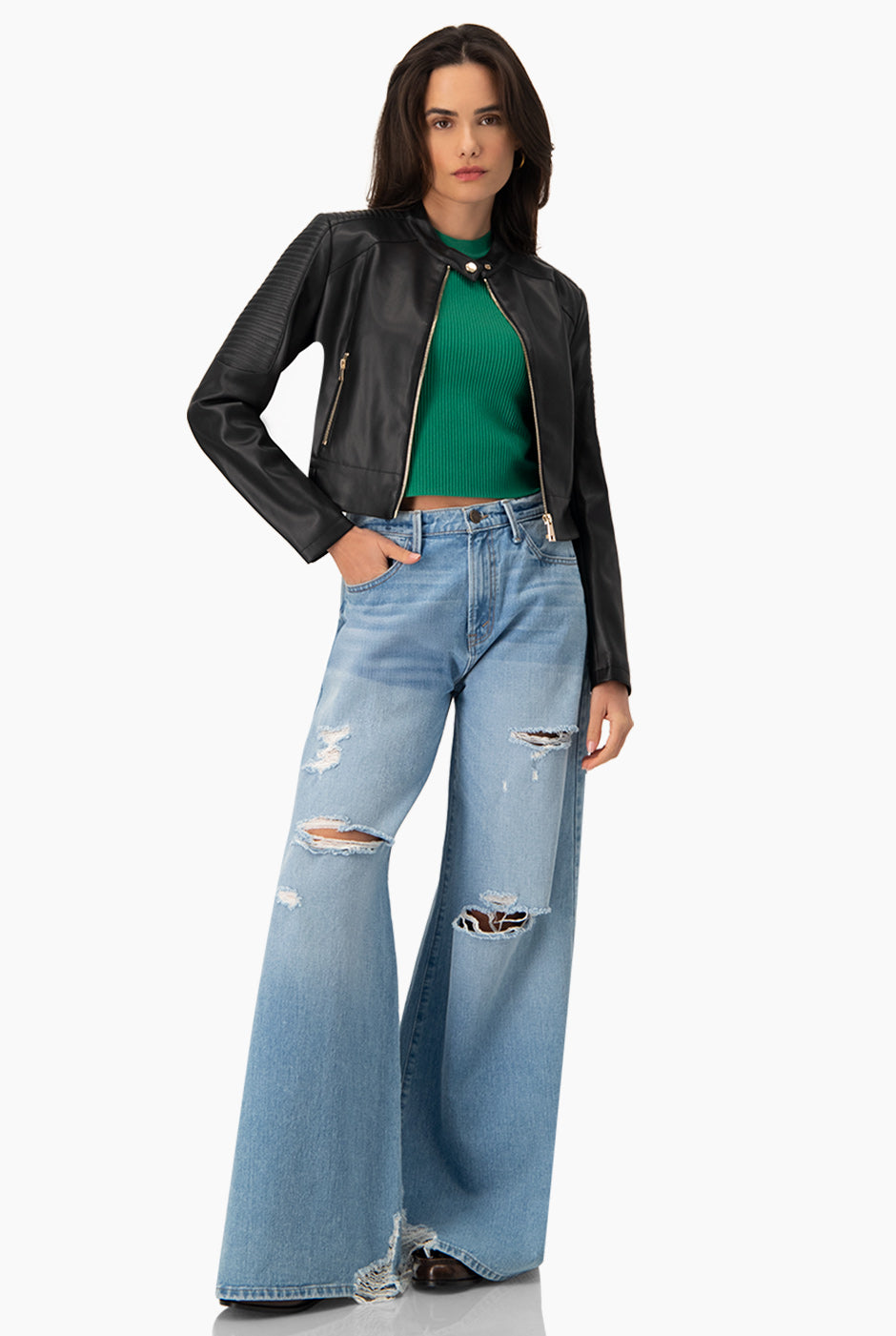Biker PU Black