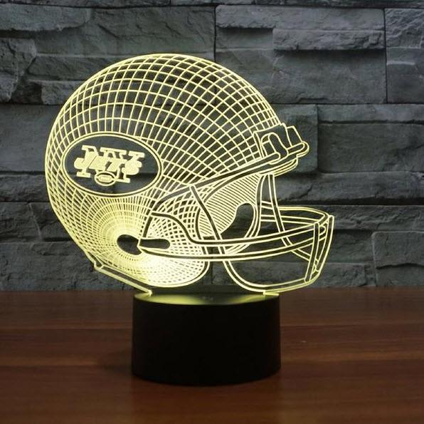 NEW YORK JETS 3D LED LIGHT LAMP